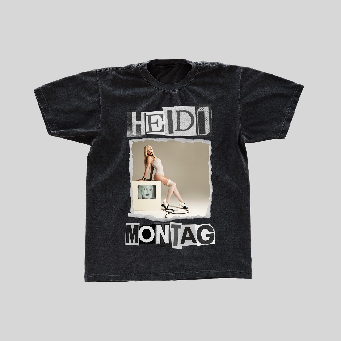 HEIDI MONTAG RANSOM Tee (Black)